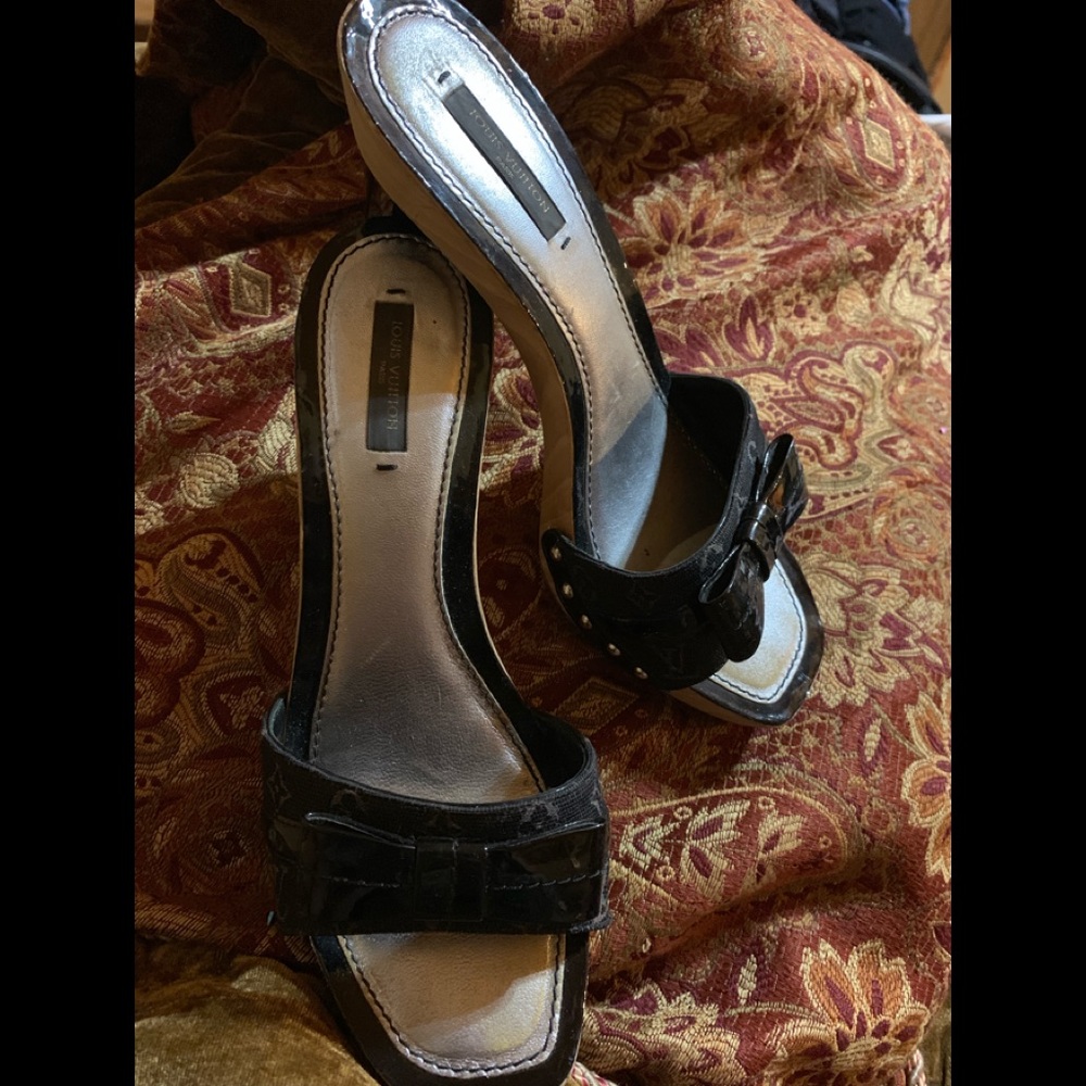 Louis Vuitton heeled sandals